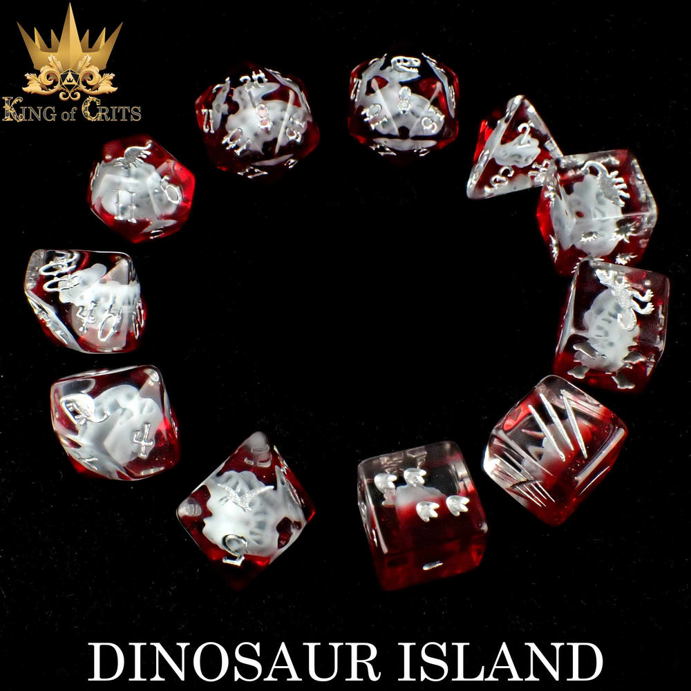 Dinosaur Island 11 Dice Set (Online Order Only)