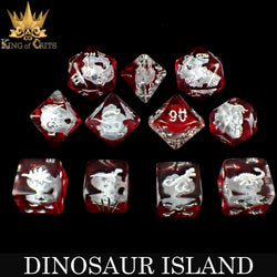 Dinosaur Island 11 Dice Set (Online Order Only)