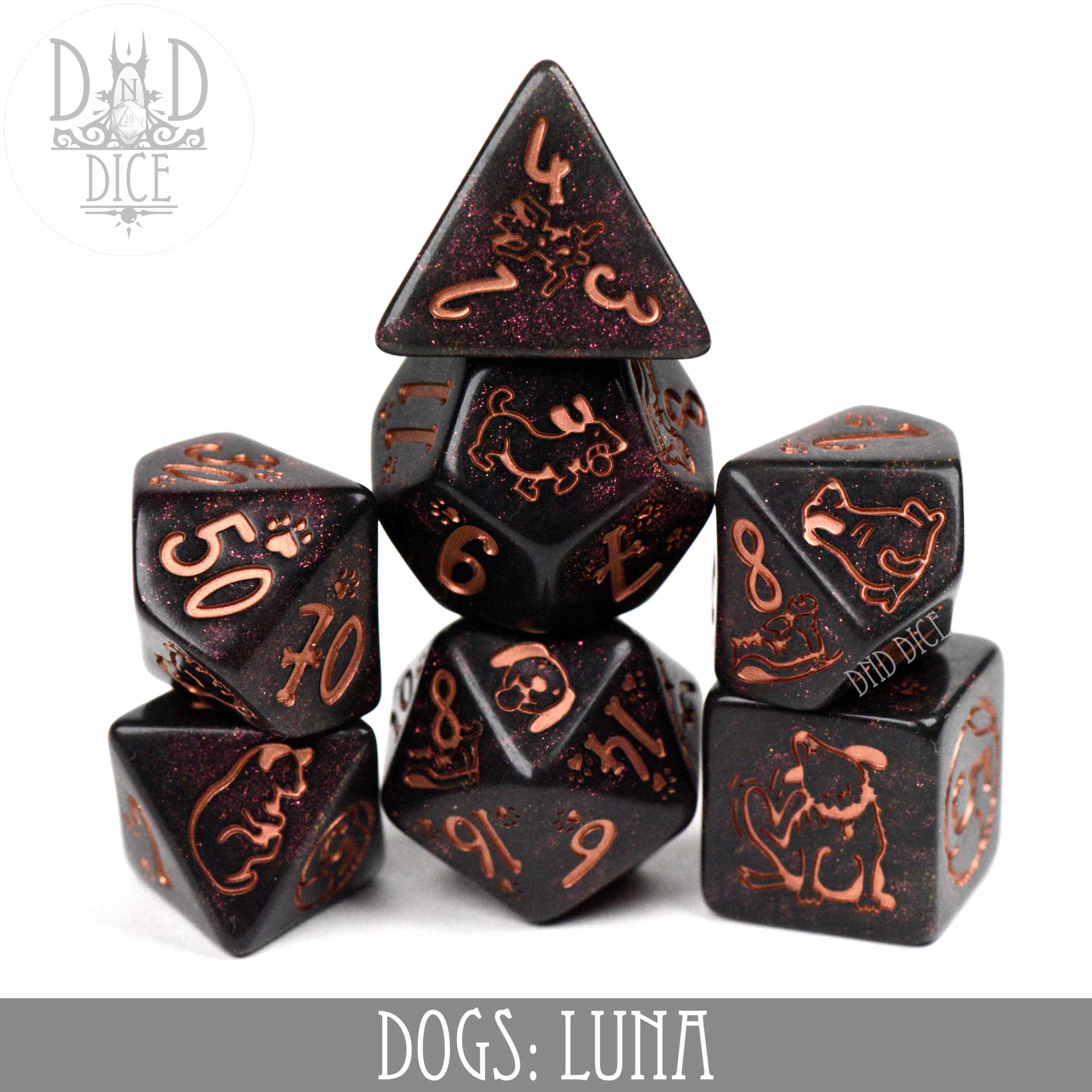Dogs: Luna Dice Set (Online Order Only)
