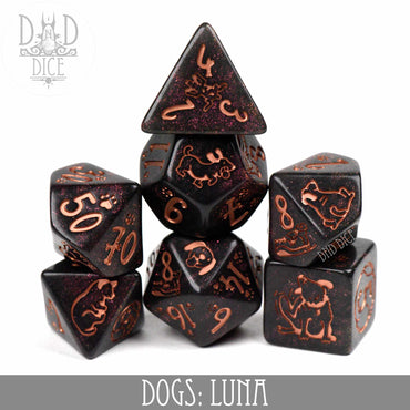 Dogs: Luna Dice Set (Online Order Only)