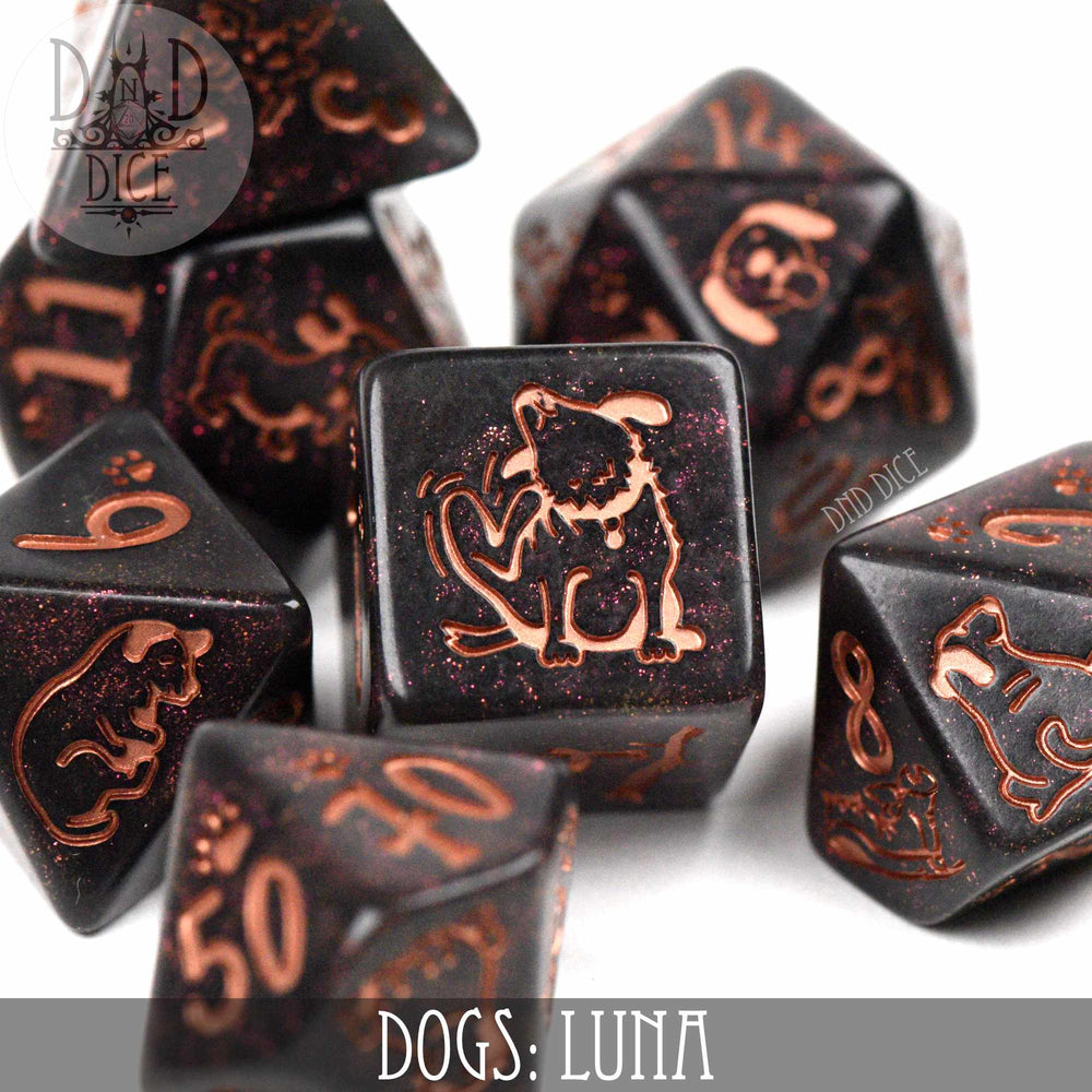 Dogs: Luna Dice Set (Online Order Only)