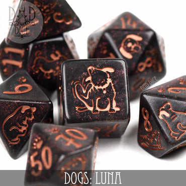 Dogs: Luna Dice Set (Online Order Only)
