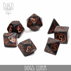 Dogs: Luna Dice Set (Online Order Only)