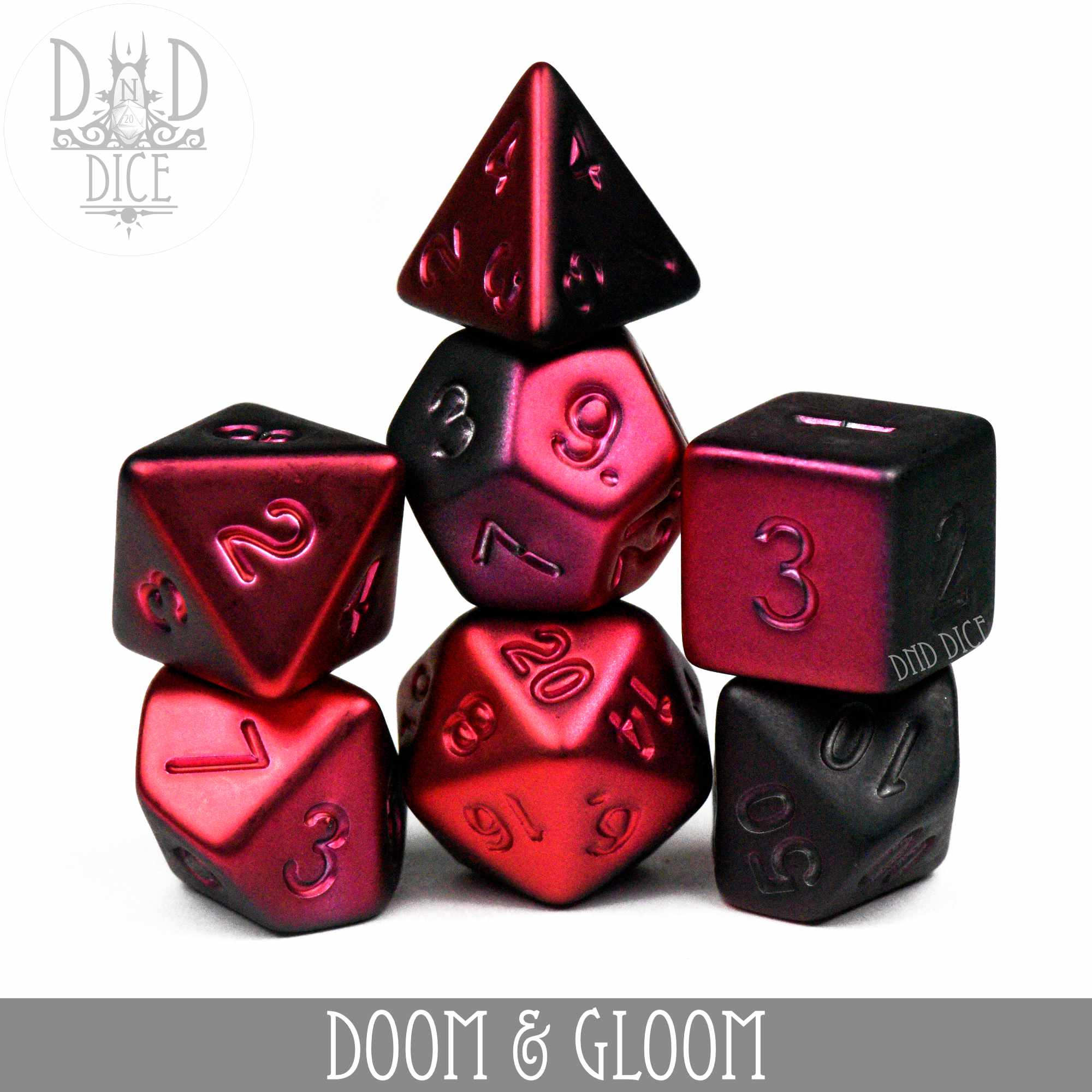 Doom and Gloom Dice Set (Online Order Only)