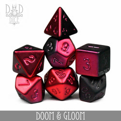 Doom and Gloom Dice Set (Online Order Only)