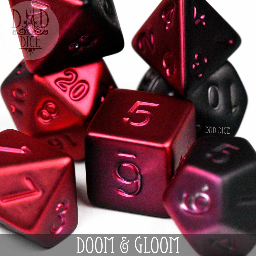 Doom and Gloom Dice Set (Online Order Only)
