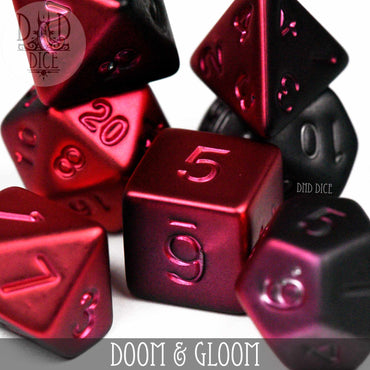 Doom and Gloom Dice Set (Online Order Only)