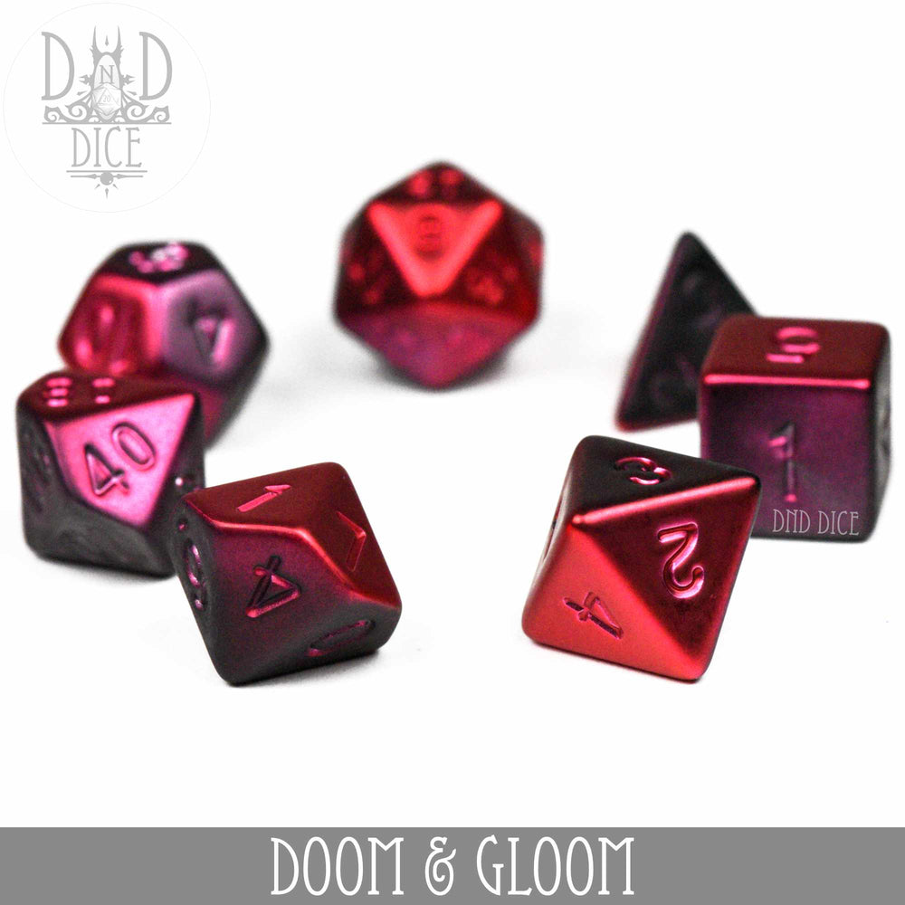 Doom and Gloom Dice Set (Online Order Only)