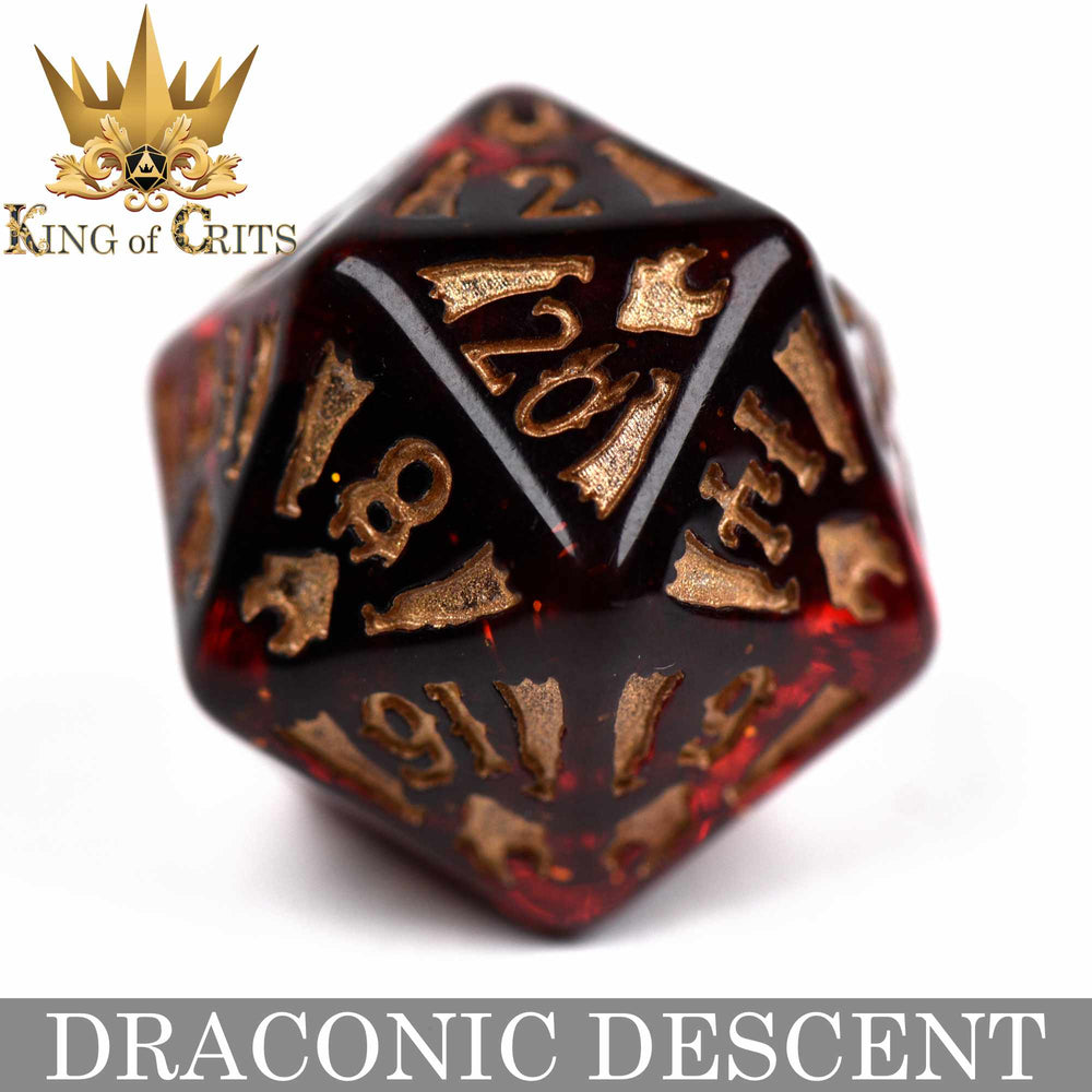 Draconic Descent 11 Dice Set (Online Order Only)