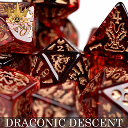 Draconic Descent 11 Dice Set (Online Order Only)