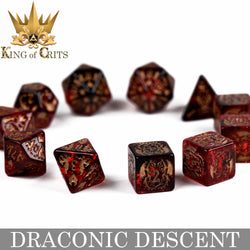 Draconic Descent 11 Dice Set (Online Order Only)