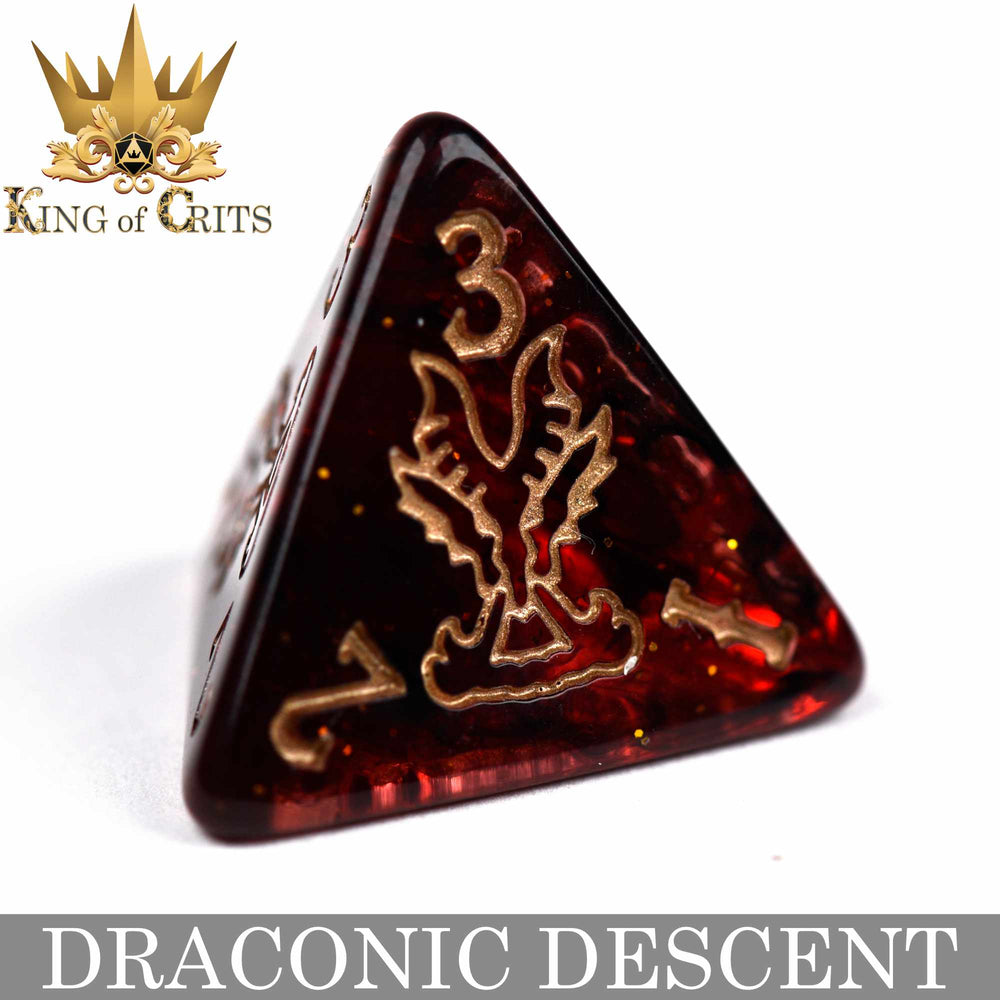 Draconic Descent 11 Dice Set (Online Order Only)