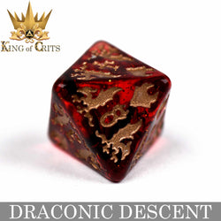Draconic Descent 11 Dice Set (Online Order Only)