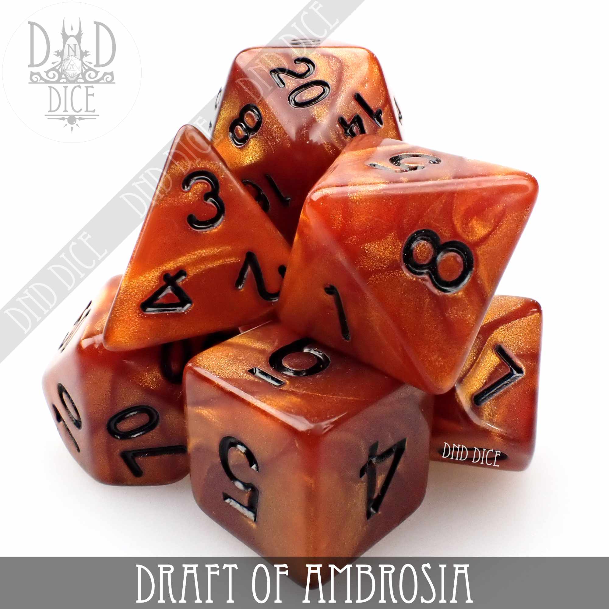 Draft of Ambrosia Dice Set (Online Order Only)