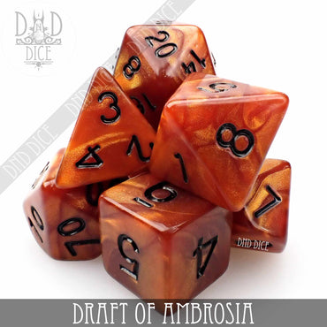 Draft of Ambrosia Dice Set (Online Order Only)