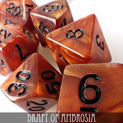 Draft of Ambrosia Dice Set (Online Order Only)