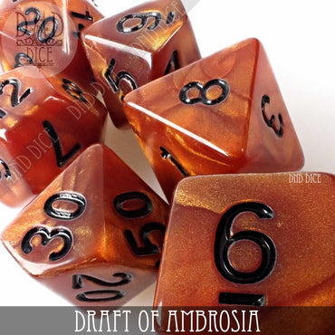 Draft of Ambrosia Dice Set (Online Order Only)