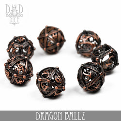 Dragon Ballz Metal Dice Set (Gift Box) (Online Order Only)