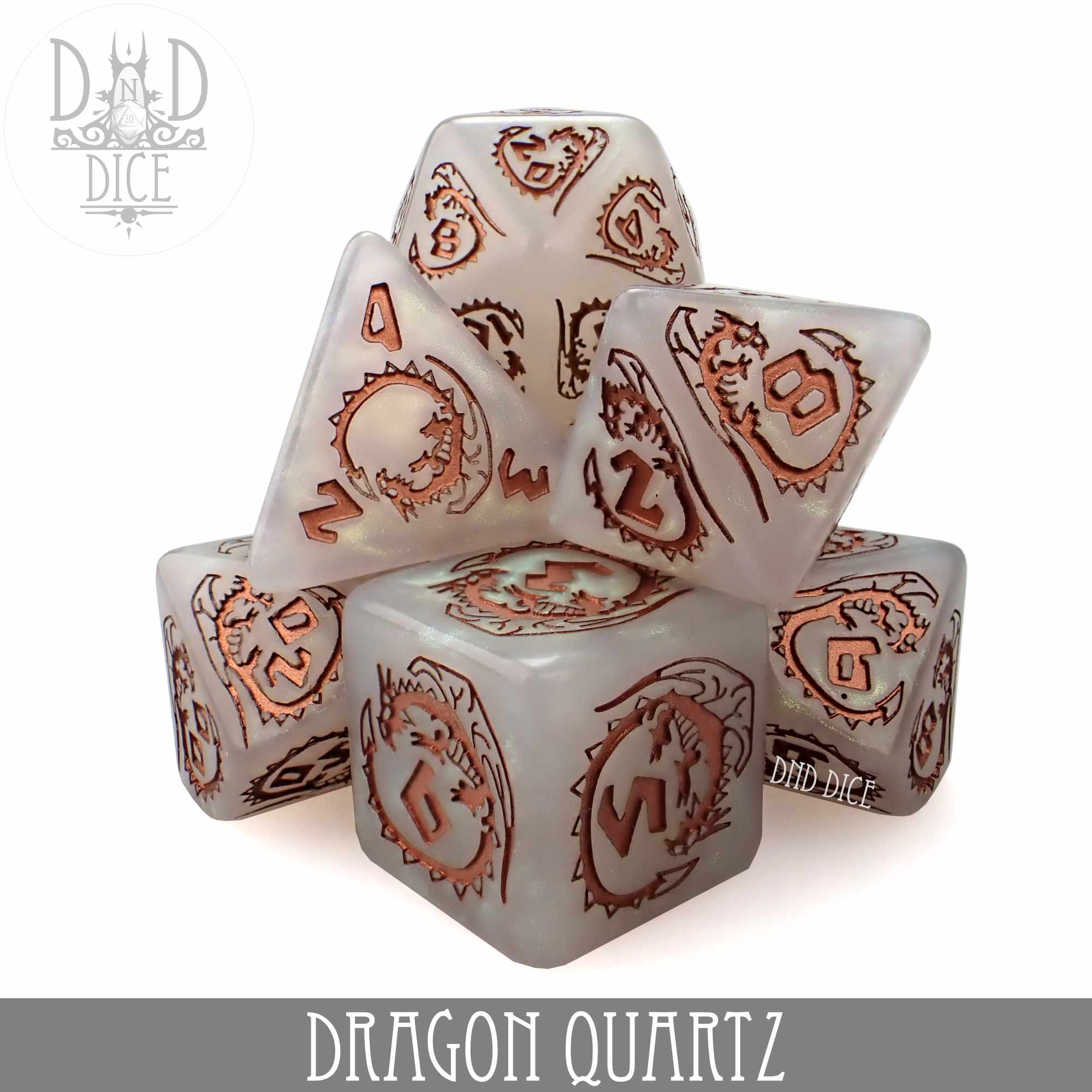 Dragon Quartz Dice Set (Online Order Only)