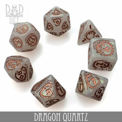 Dragon Quartz Dice Set (Online Order Only)
