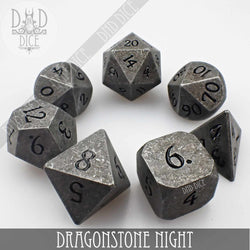 Dragonstone Night Dice Set (Online Order Only)