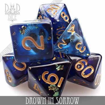 Drown in Sorrow Dice Set (Online Order Only)