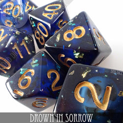 Drown in Sorrow Dice Set (Online Order Only)