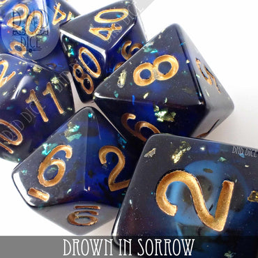 Drown in Sorrow Dice Set (Online Order Only)