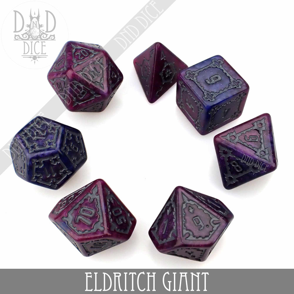 Eldritch Giant Dice Set (Oversize) (Online Order Only)