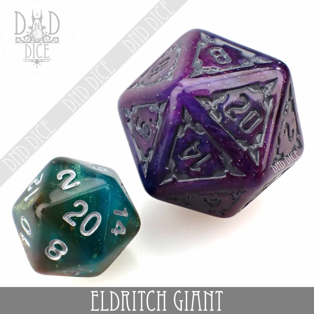 Eldritch Giant Dice Set (Oversize) (Online Order Only)