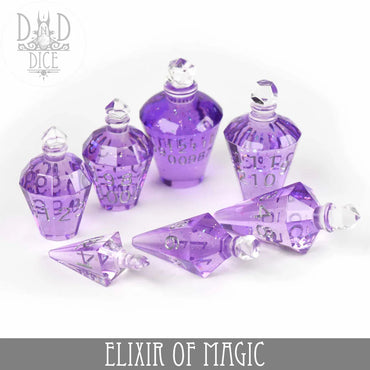 Elixir of Magic (Handmade) Dice Set