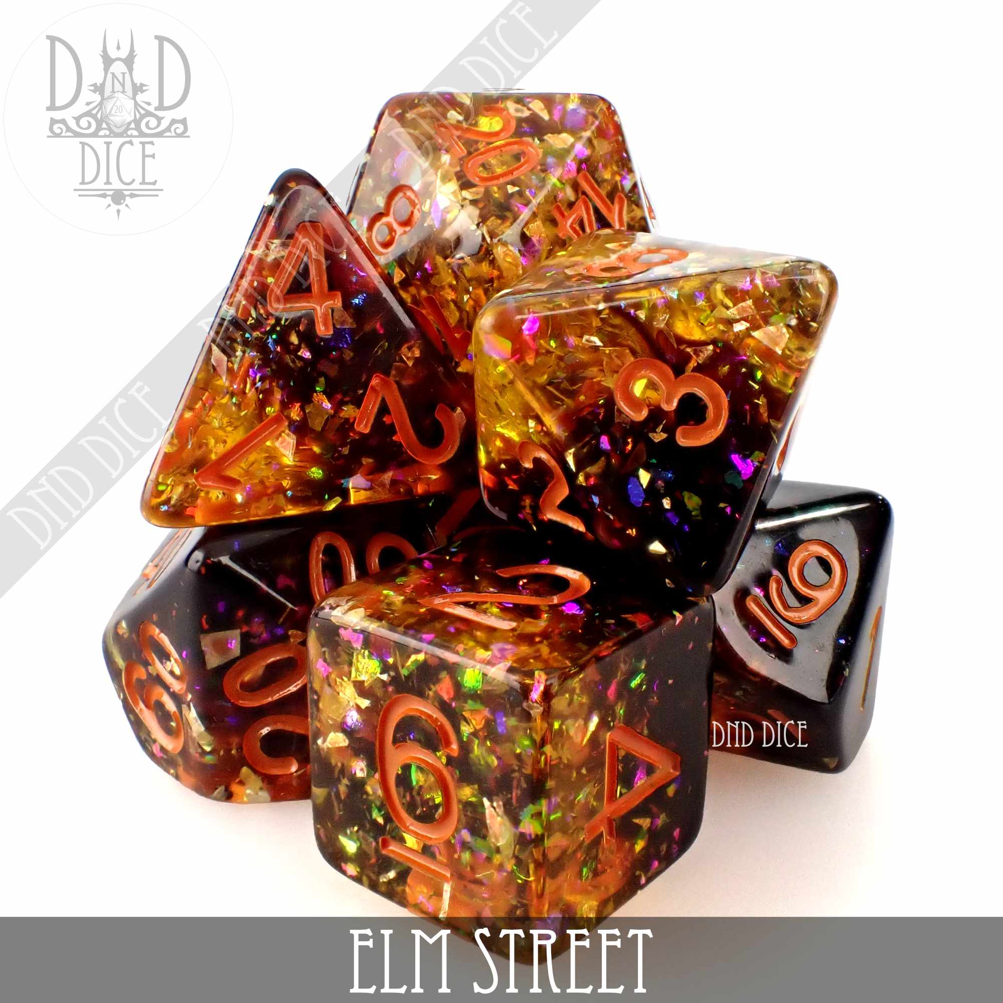 Elm Street Dice Set (Online Order Only)