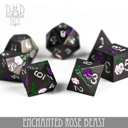 Enchanted Rose: Beast - Metal Dice Set (Online Order Only)