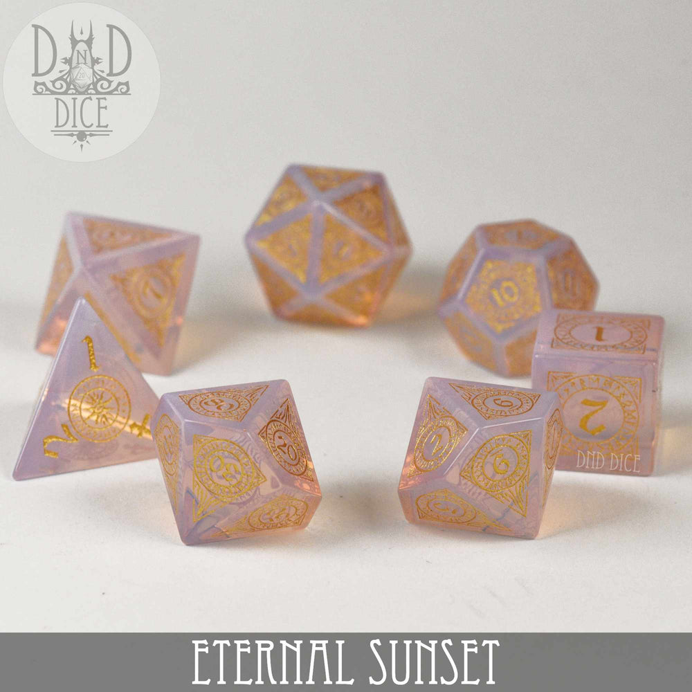 Eternal Sunset Dice Set (Gift Box) (Online Order Only)
