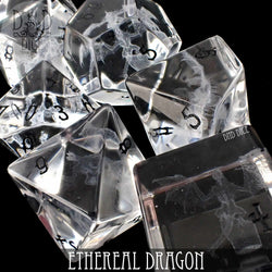 Ethereal Dragon Glass Dice Set (Gift Box) (Online Order Only)