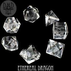 Ethereal Dragon Glass Dice Set (Gift Box) (Online Order Only)