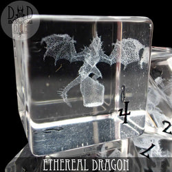 Ethereal Dragon Glass Dice Set (Gift Box) (Online Order Only)