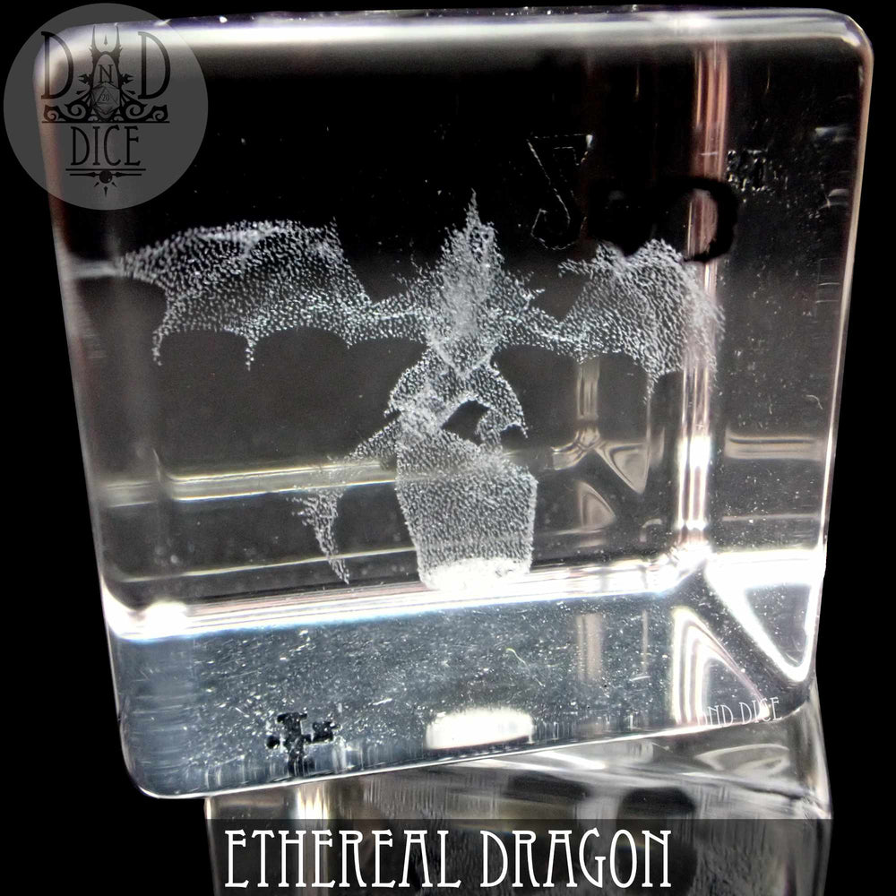 Ethereal Dragon Glass Dice Set (Gift Box) (Online Order Only)