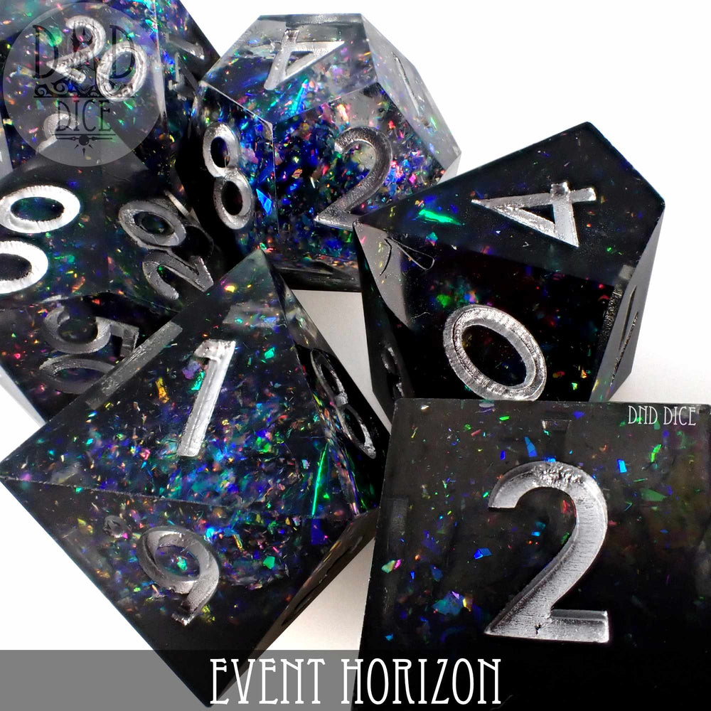 Event Horizon Handmade Dice Set (Online Order Only)