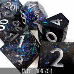 Event Horizon Handmade Dice Set (Online Order Only)