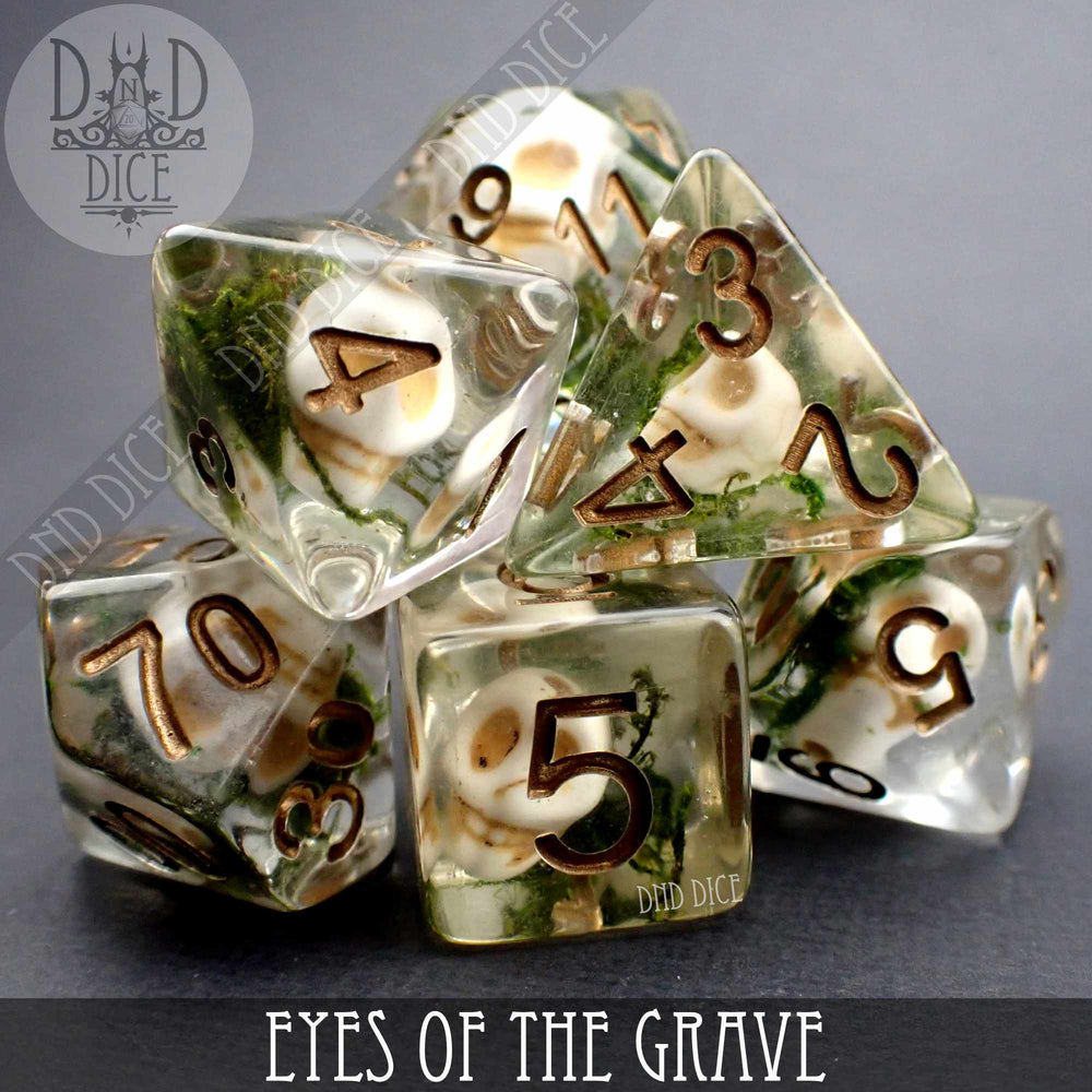 Eyes of the Grave Dice Set (Online Order Only)