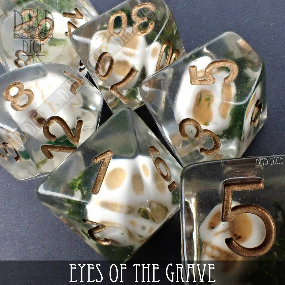 Eyes of the Grave Dice Set (Online Order Only)