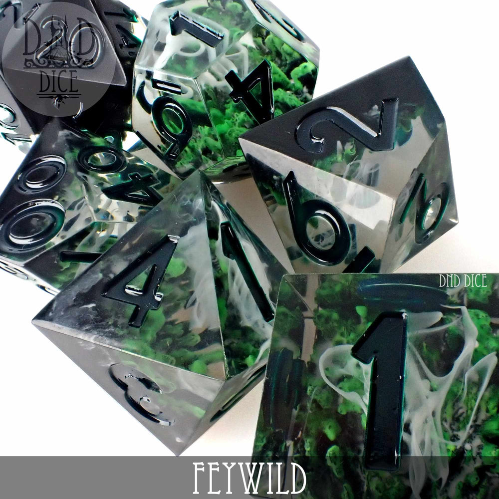 Feywild Handmade Dice Set (Online Order Only)