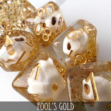 Fool's Gold Dice Set (Online Order Only)