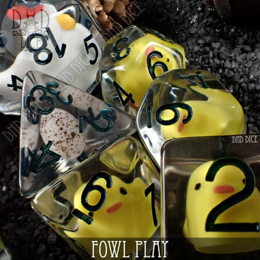 Fowl Play 8 Dice Set (Online Order Only)