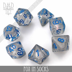 Fox in Socks Dice Set (Online Order Only)
