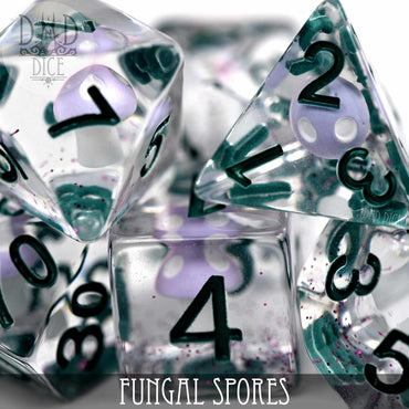 Fungal Spores Dice Set (Online Order Only)