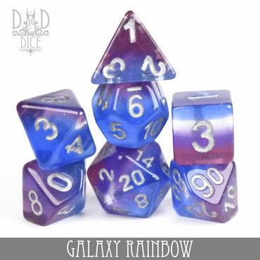 Galaxy Rainbow Dice Set (Online Order Only)