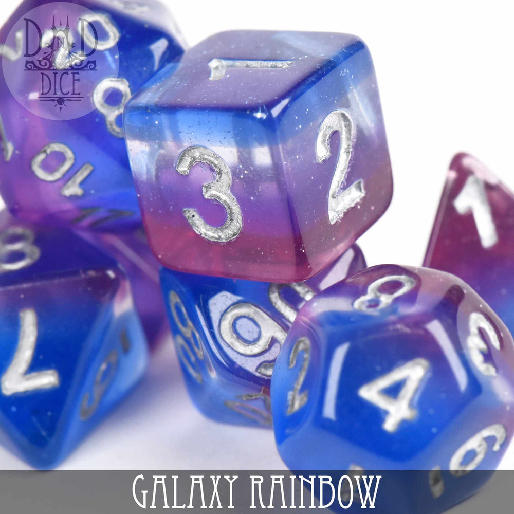 Galaxy Rainbow Dice Set (Online Order Only)