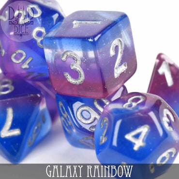 Galaxy Rainbow Dice Set (Online Order Only)